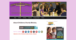 Desktop Screenshot of childrenscharityministry.com